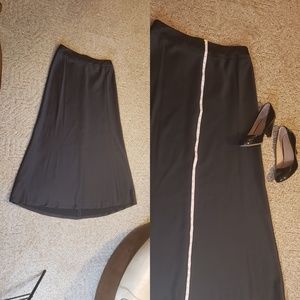 Sandra Darren Long Black Skirt
